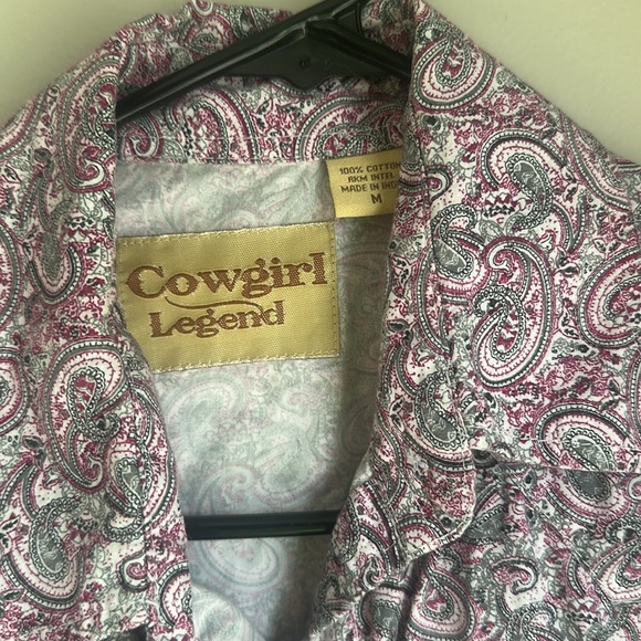 Pink Rodeo Button Down - Picture 2 of 3